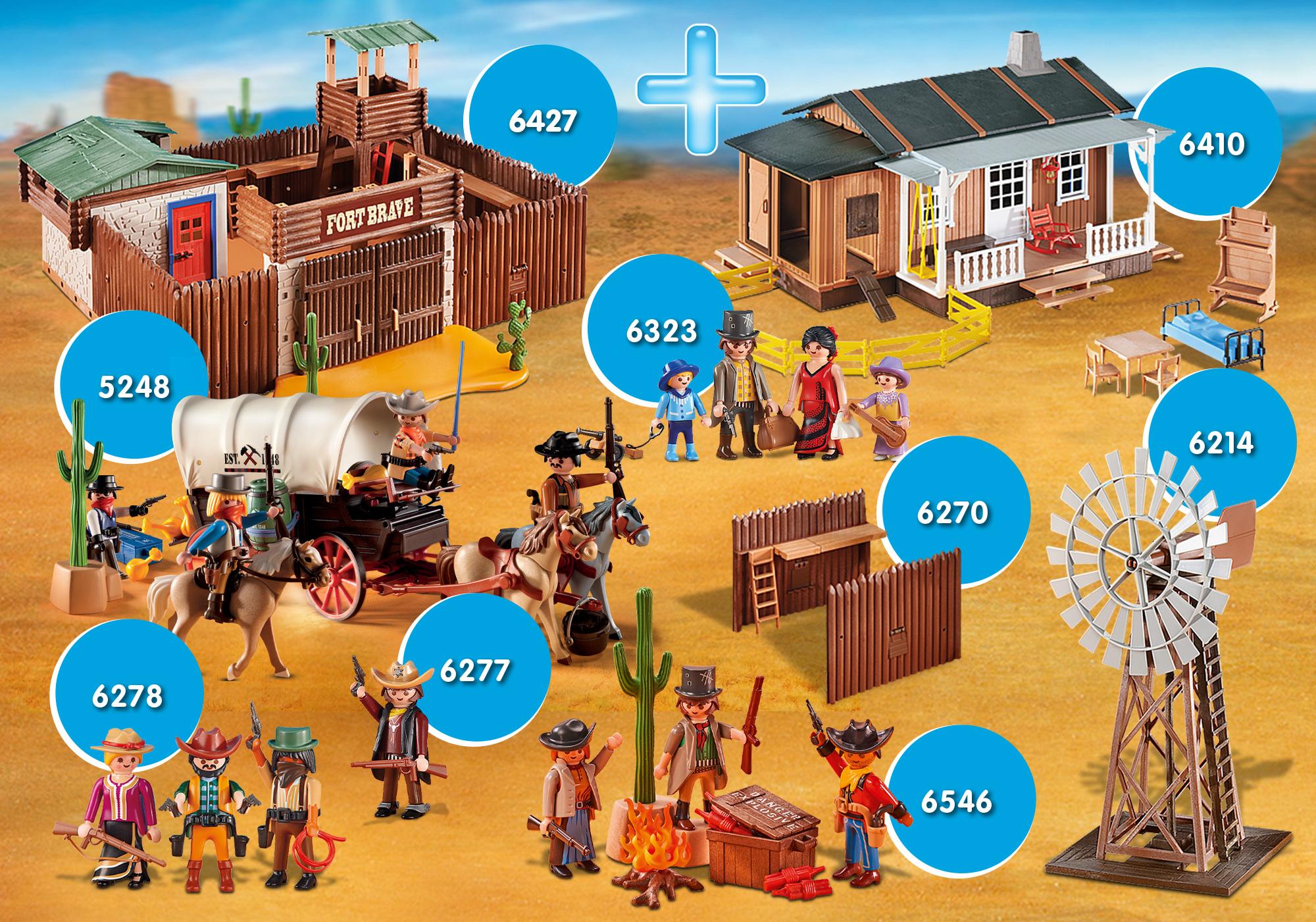 playmobil western fort 6427